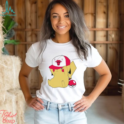 NBA Pikachu Chicago Bulls shirt