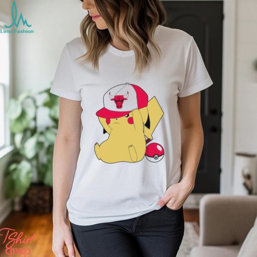 NBA Pikachu Chicago Bulls shirt