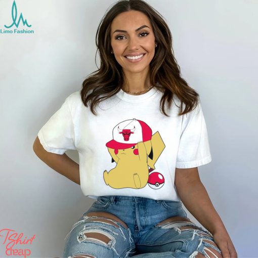 NBA Pikachu Chicago Bulls shirt