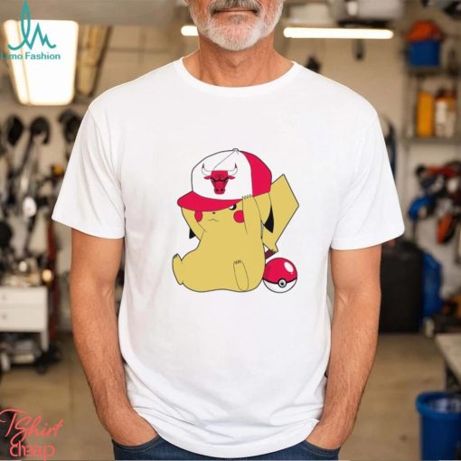 NBA Pikachu Chicago Bulls shirt