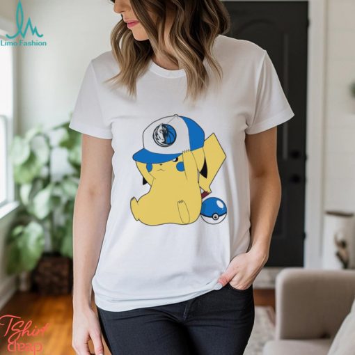 NBA Pikachu Dallas Mavericks shirt