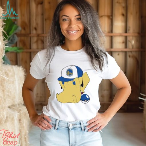 NBA Pikachu Golden State Warriors shirt