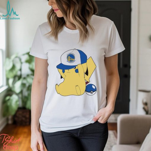 NBA Pikachu Golden State Warriors shirt