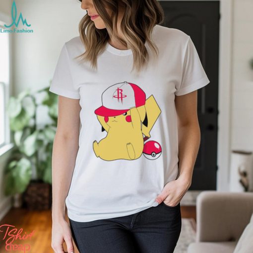 NBA Pikachu Houston Rockets shirt