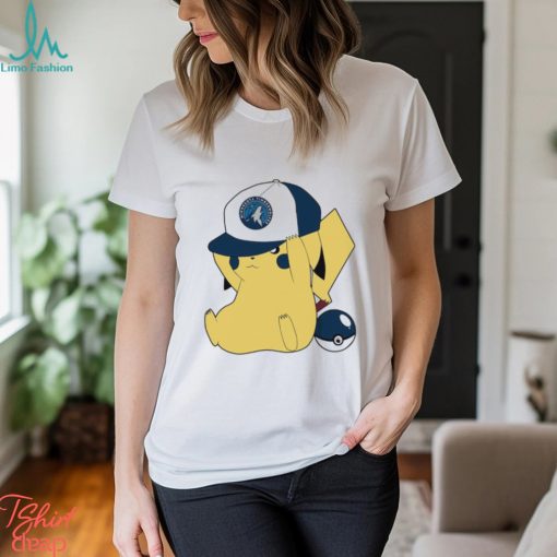 NBA Pikachu Minnesota Timberwolves shirt