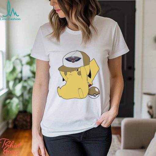 NBA Pikachu New Orleans Pelicans shirt