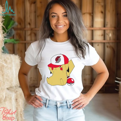 NBA Pikachu Portland Trail Blazers shirt