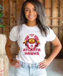 NBA Pooh and Football Atlanta Hawks shirt
