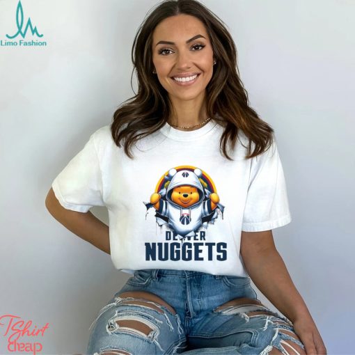 NBA Pooh and Football Denver Nuggets shirt
