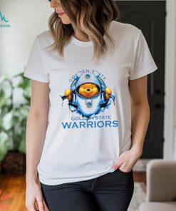 NBA Pooh and Football Golden State Warriors shirt
