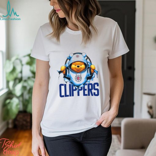 NBA Pooh and Football Los Angeles Clippers shirt