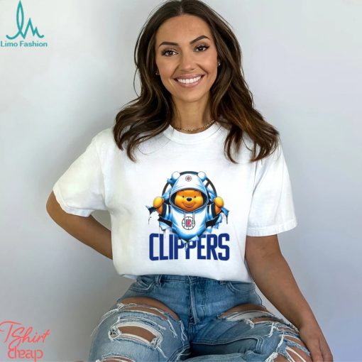 NBA Pooh and Football Los Angeles Clippers shirt