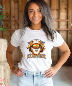 NBA Pooh and Football New York Knicks shirt