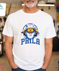 NBA Pooh and Football Philadelphia 76ers shirt