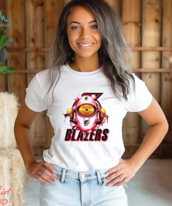 NBA Pooh and Football Portland Trail Blazers shirt