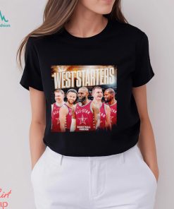 NBA Western Conference All Star Starters for 2024 shirt