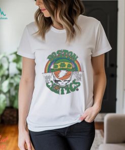 NBA x Grateful Dead x Boston Celtics Skull 2024 T Shirt