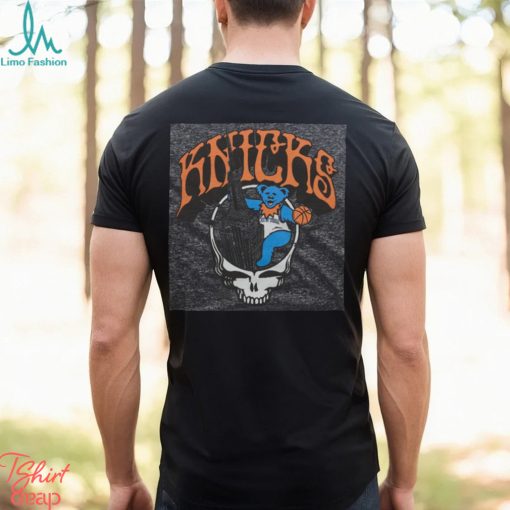 NBA x Grateful Dead x Knicks Skull Shirt