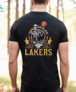 NBA x Grateful Dead x Lakers Skull Shirt