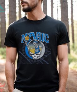 NBA x Grateful Dead x Magic Skull Shirt