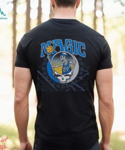 NBA x Grateful Dead x Magic Skull Shirt