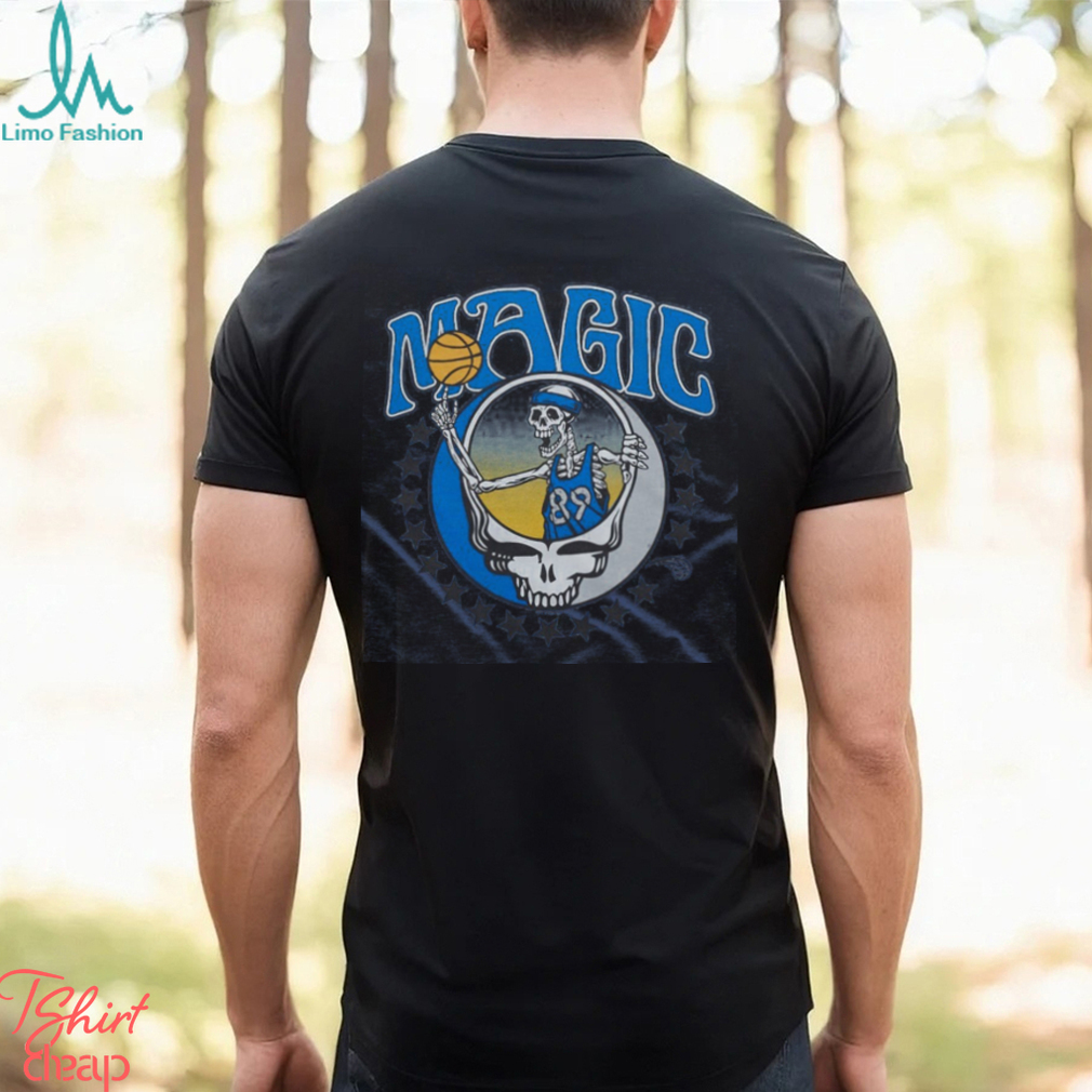 NBA x Grateful Dead x Magic Skull Shirt NBA x Grateful Dead x Magic Skull Shirt