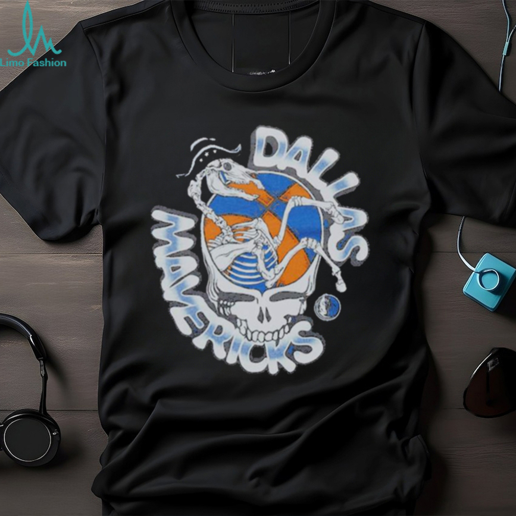 NBA x Grateful Dead x Mavs Skull Shirt NBA x Grateful Dead x Mavs Skull Shirt