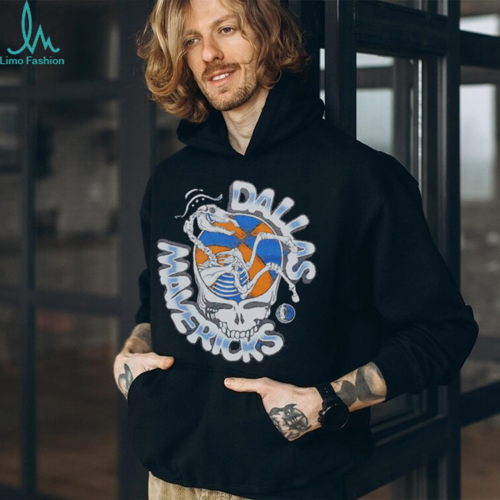NBA x Grateful Dead x Mavs Skull Shirt NBA x Grateful Dead x Mavs Skull Shirt
