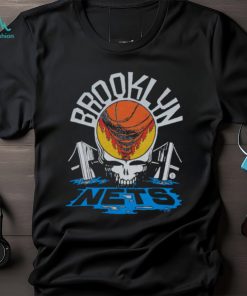 NBA x Grateful Dead x Nets Skull Shirt