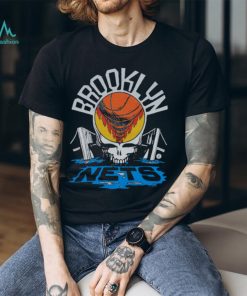 NBA x Grateful Dead x Nets Skull Shirt