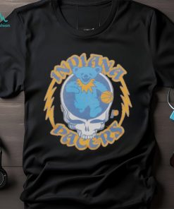 NBA x Grateful Dead x Pacers Bear Shirt