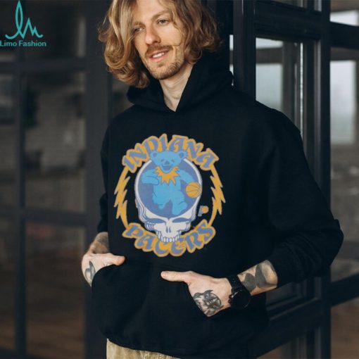 NBA x Grateful Dead x Pacers Bear Shirt