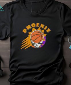 NBA x Grateful Dead x Phoenix Suns Skull 2024 T Shirt