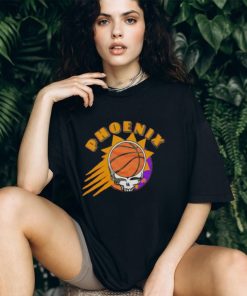 NBA x Grateful Dead x Phoenix Suns Skull 2024 T Shirt