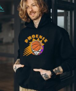 NBA x Grateful Dead x Phoenix Suns Skull 2024 T Shirt