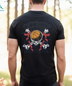 NBA x Grateful Dead x Pistons Skull Shirt