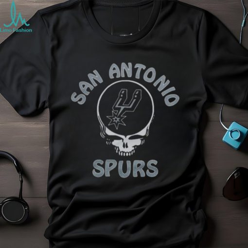 NBA x Grateful Dead x San Antonio Spurs Skull 2024 T Shirt
