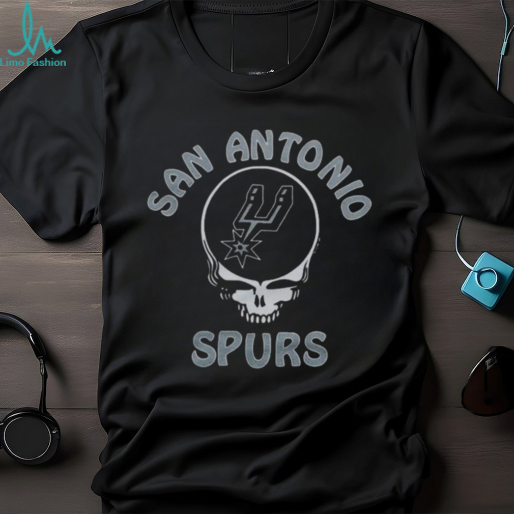 NBA x Grateful Dead x San Antonio Spurs Skull 2024 T Shirt NBA x Grateful Dead x San Antonio Spurs Skull 2024 T Shirt