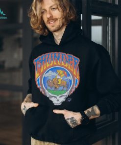 NBA x Grateful Dead x Thunder Skull Shirt