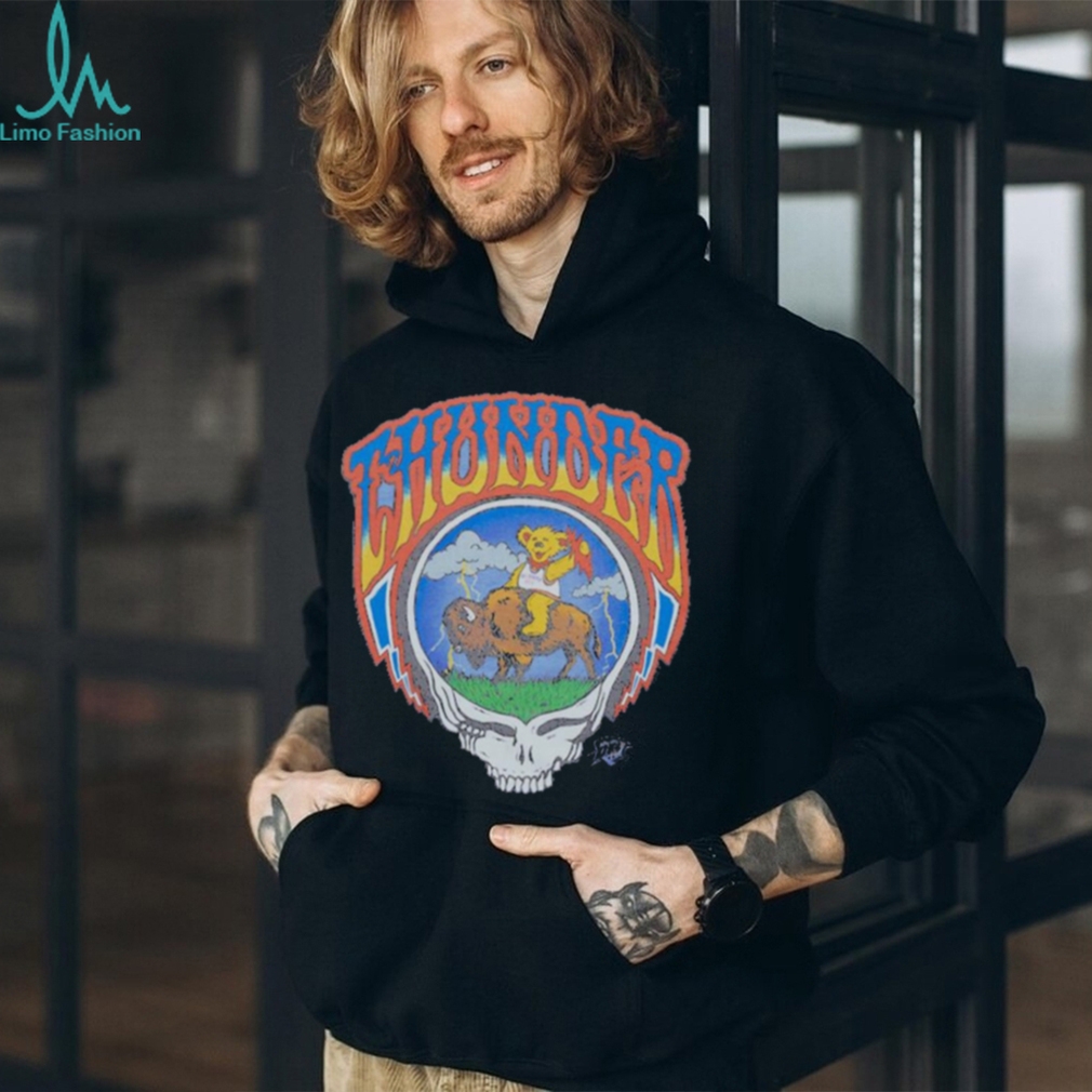 NBA x Grateful Dead x Thunder Skull Shirt NBA x Grateful Dead x Thunder Skull Shirt