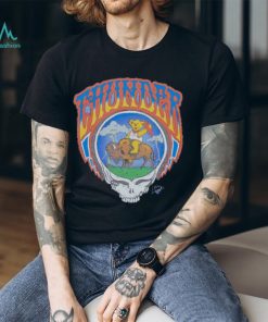 NBA x Grateful Dead x Thunder Skull Shirt