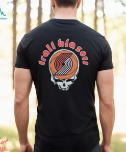 NBA x Grateful Dead x Trail Blazers T shirt