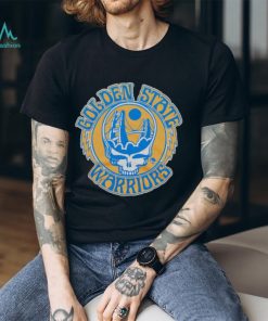 NBA x Grateful Dead x Warriors Skull Shirt