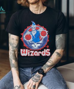 NBA x Grateful Dead x Wizards Skull Shirt