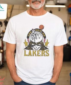 NBA x grateful dead x Lakers skull T shirt