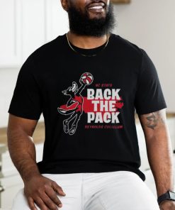 NC State Basketball Back the Pack T Shirts
