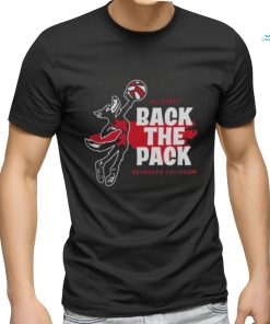 NC State Basketball Back the Pack T Shirts