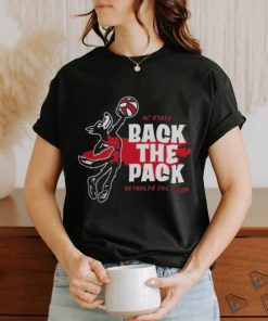 NC State Basketball Back the Pack T Shirts