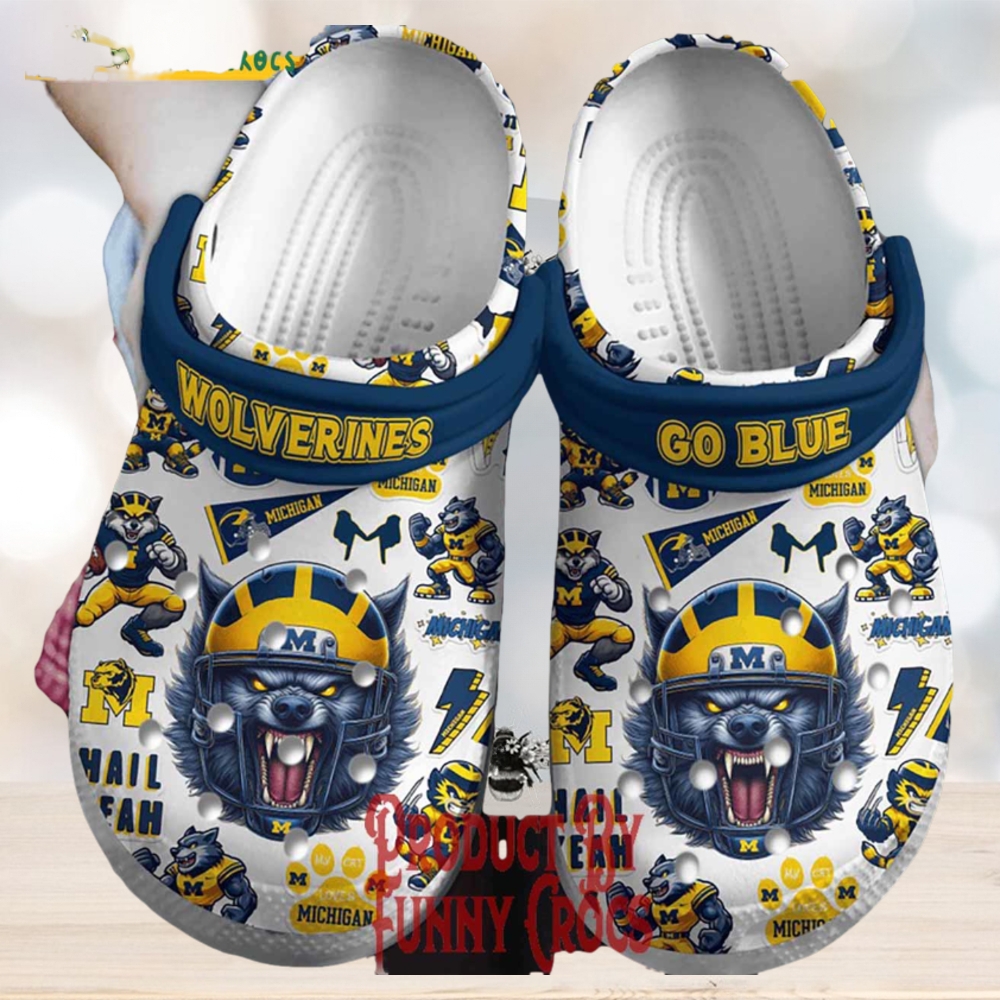 NCAA Michigan Wolverines Crocs Gifts For Fans NCAA Michigan Wolverines Crocs Gifts For Fans