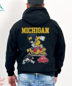 NCAA Shop Super Mario Michigan Wolverines Stomp Ohio State Buckeyes, Penn State And Indiana Hoosiers Shirt